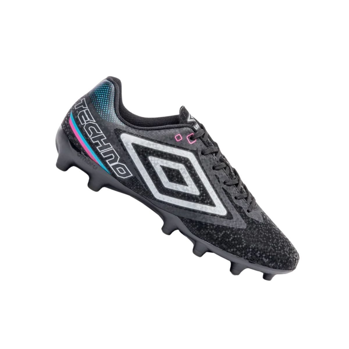 Chuteira Campo Masculina Umbro Techno Ii Preta Preto 7
