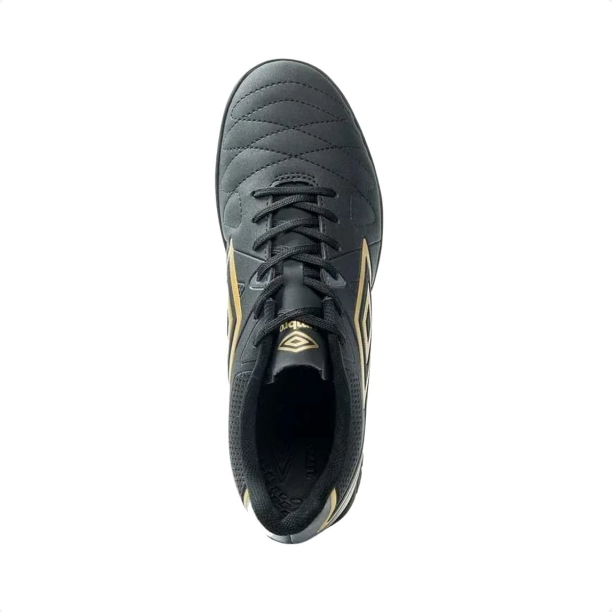 Chuteira Society Masculina Umbro Attak Eternal Preta Preto 3