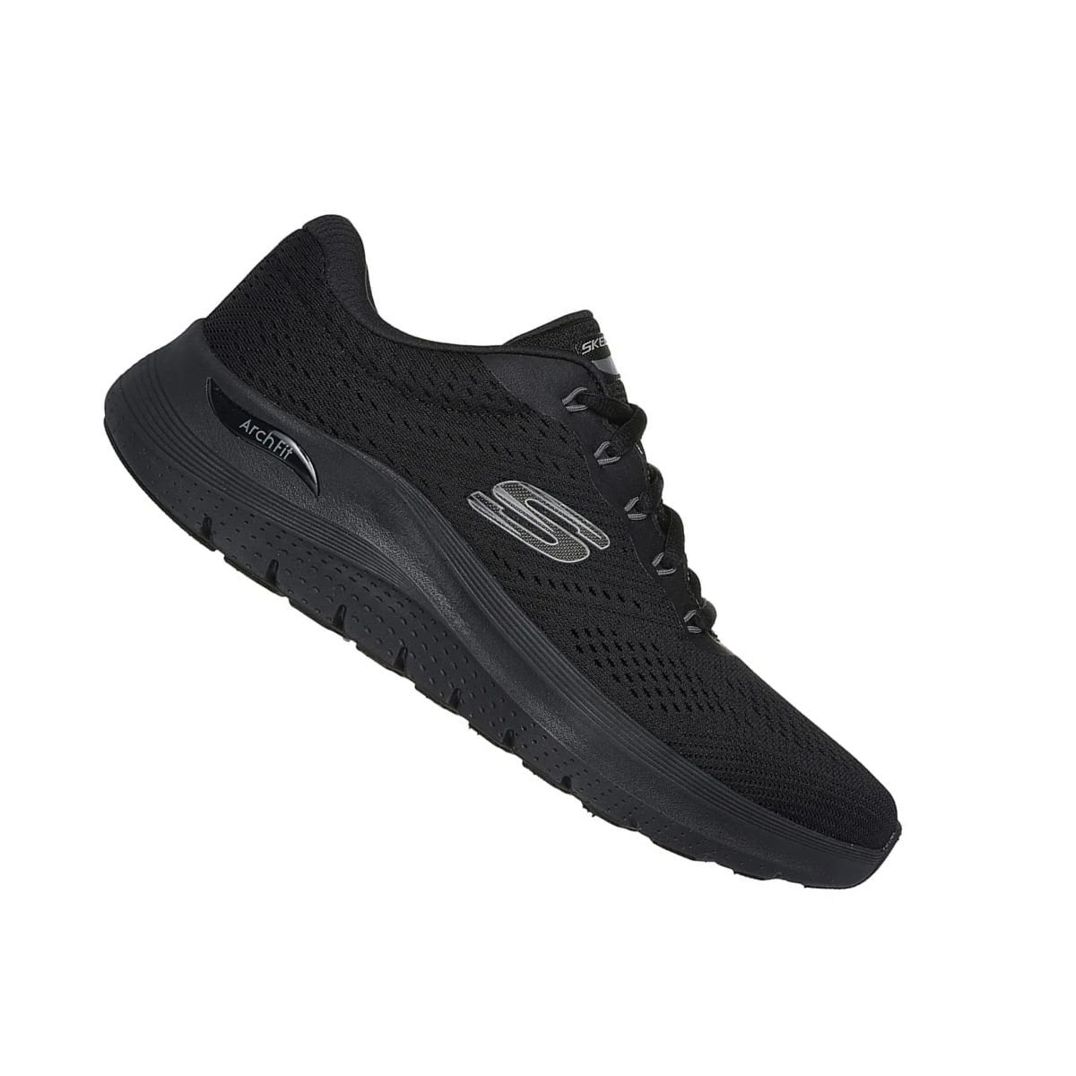 Tênis Running Masculino Skechers Arch Fit 2.0 Preto Preto 7