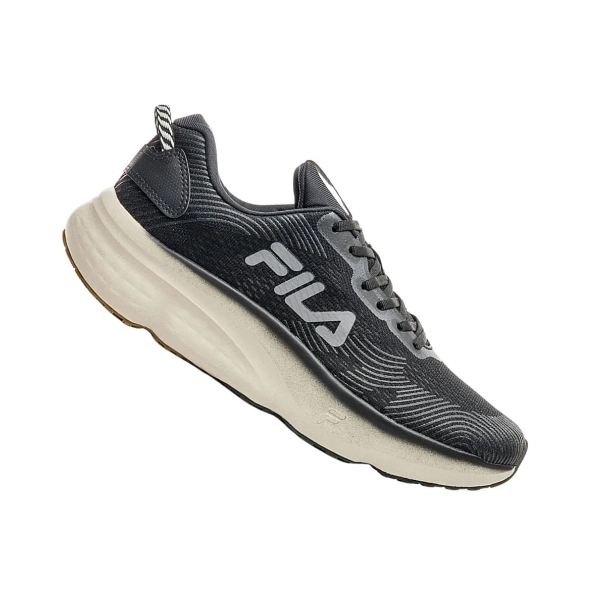 Tênis Running Masculino Fila Maxximus Preto Preto 7