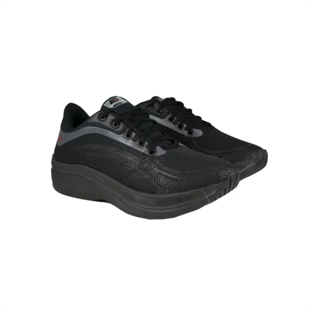 Tênis Running Masculino Esportivo Box 200 Preto Preto 3