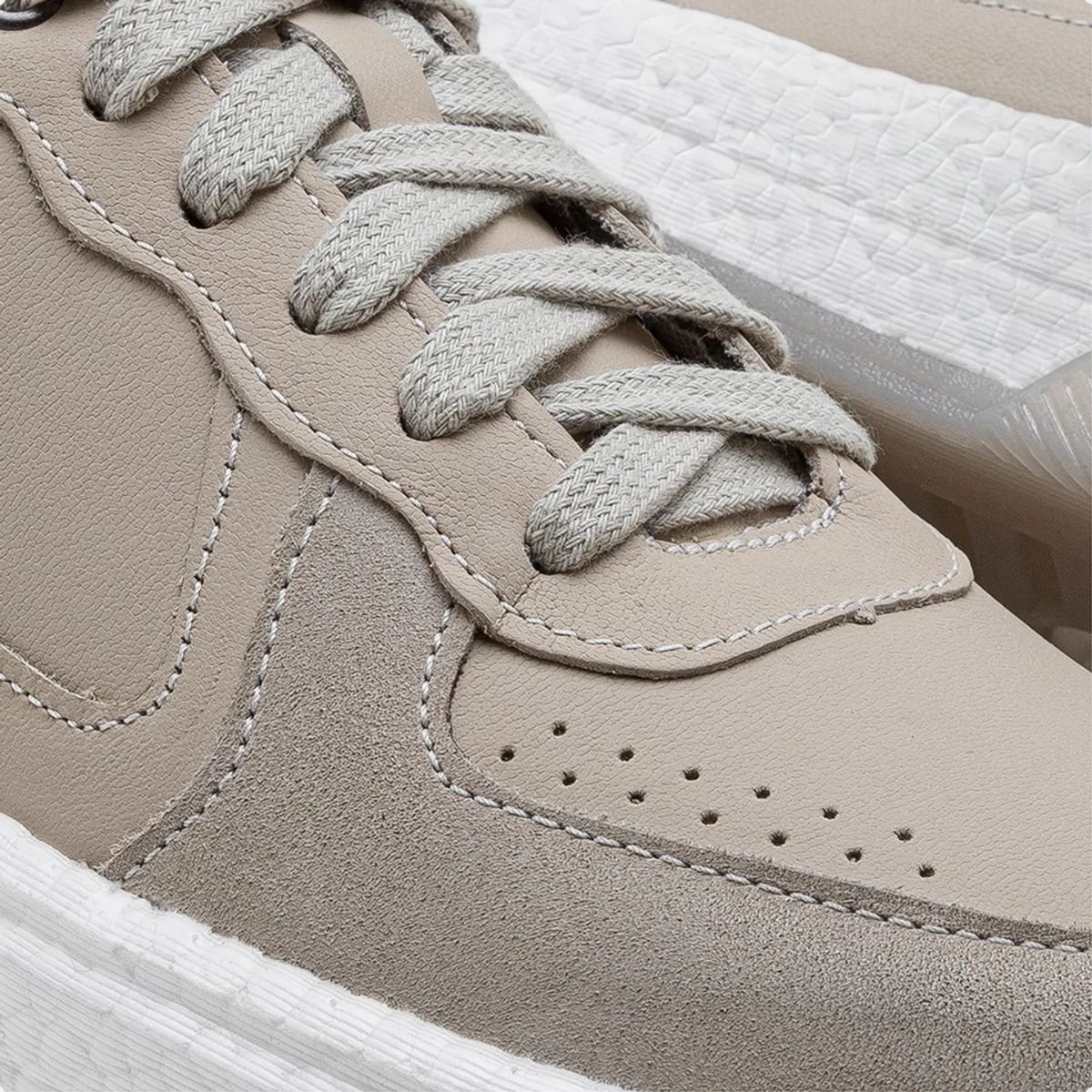 Sapatênis Masculino Democrata Denim Beat Pulse Off White Bege 3