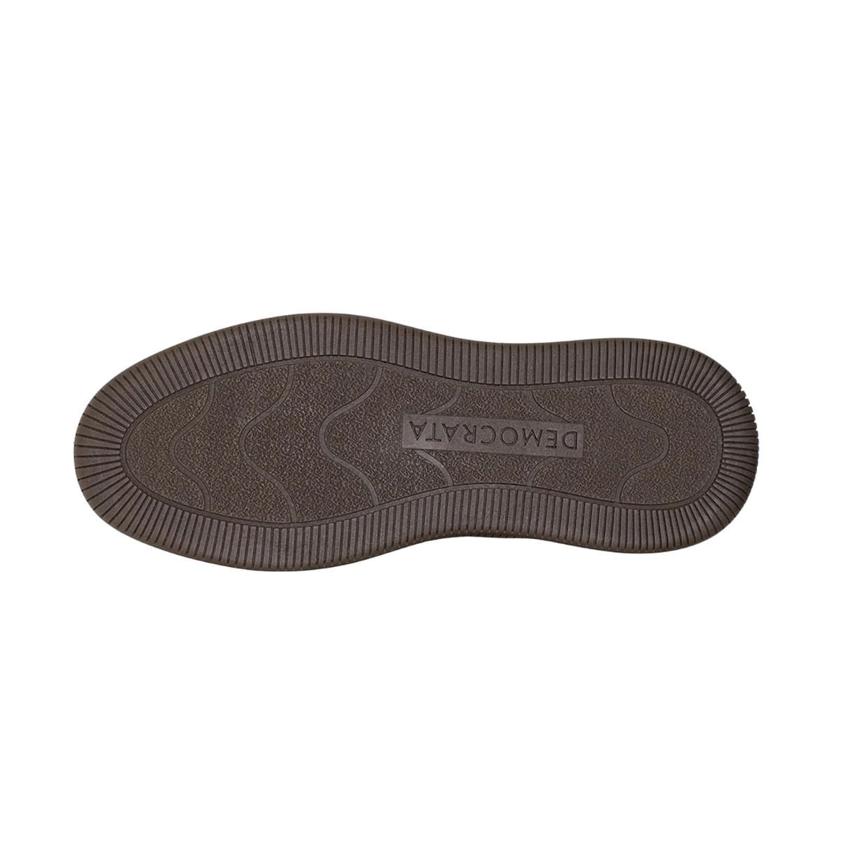 Sapatênis Masculino Democrata Denim Vibe Creme Creme/Neve 6