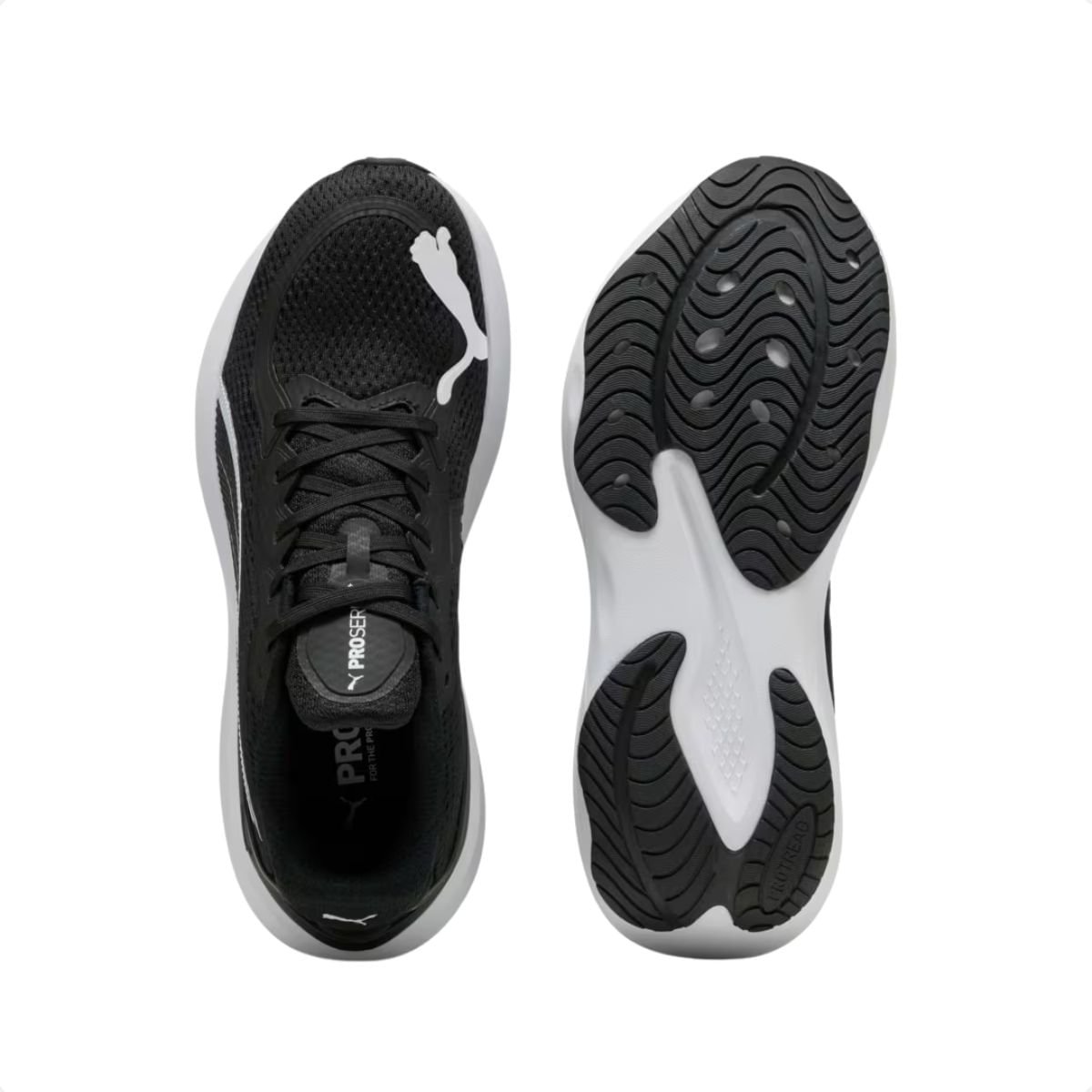 Tênis Running Masculino Puma Scend Pro 2 Preto Black/White 3