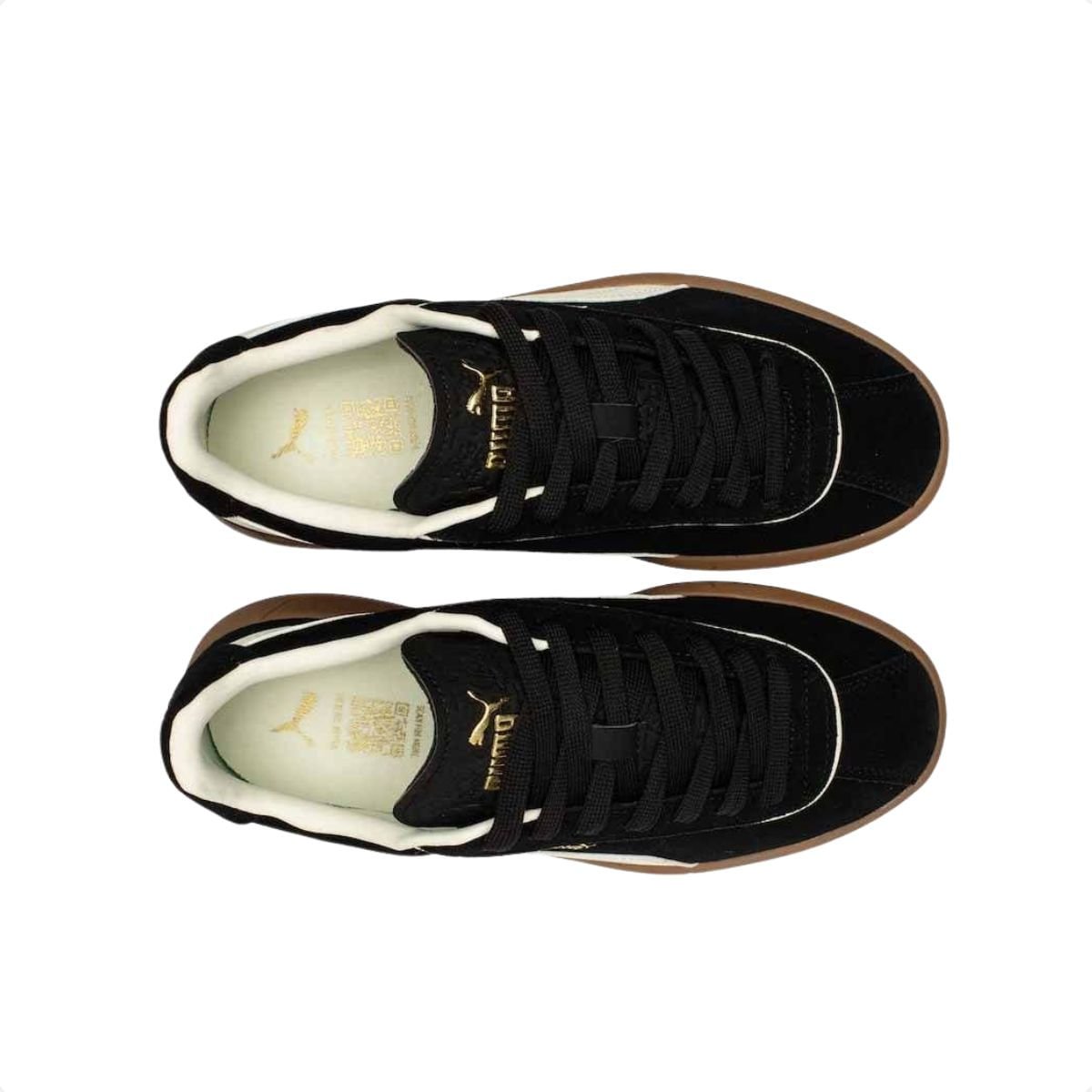 Tênis Casual Masculino Puma Club Klassika Sd Preto Preto 3