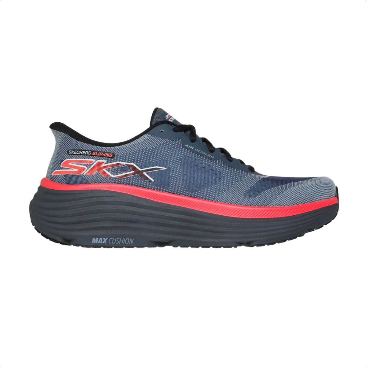 Tênis Running Masculino Skechers Max Cushioning Endeavour Azul