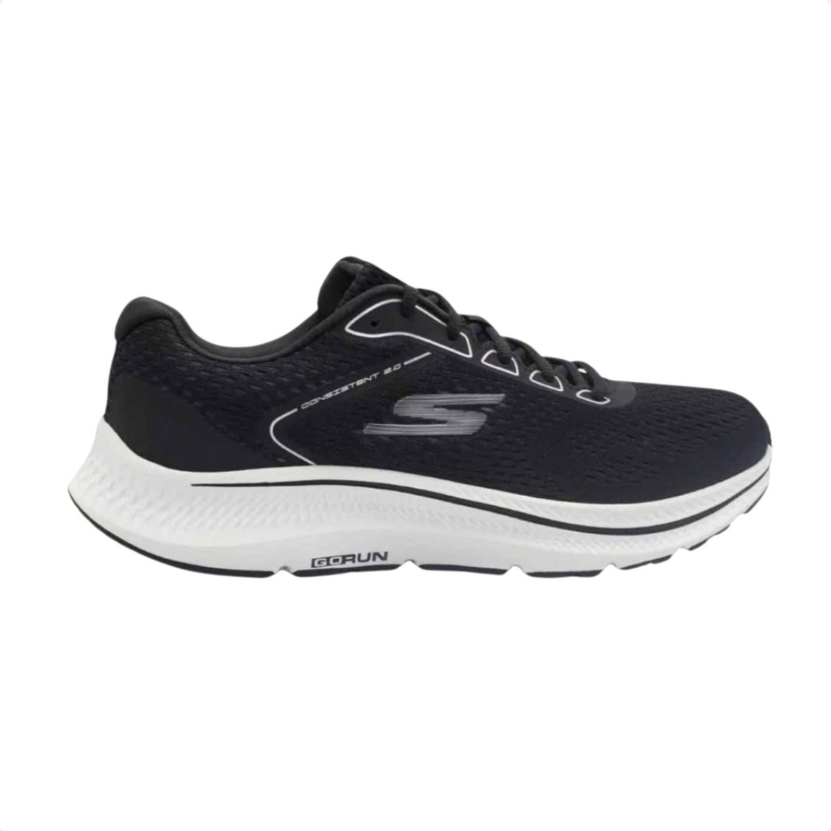 Tênis Running Masculino Skechers Go Run Consistent 2.0 Preto