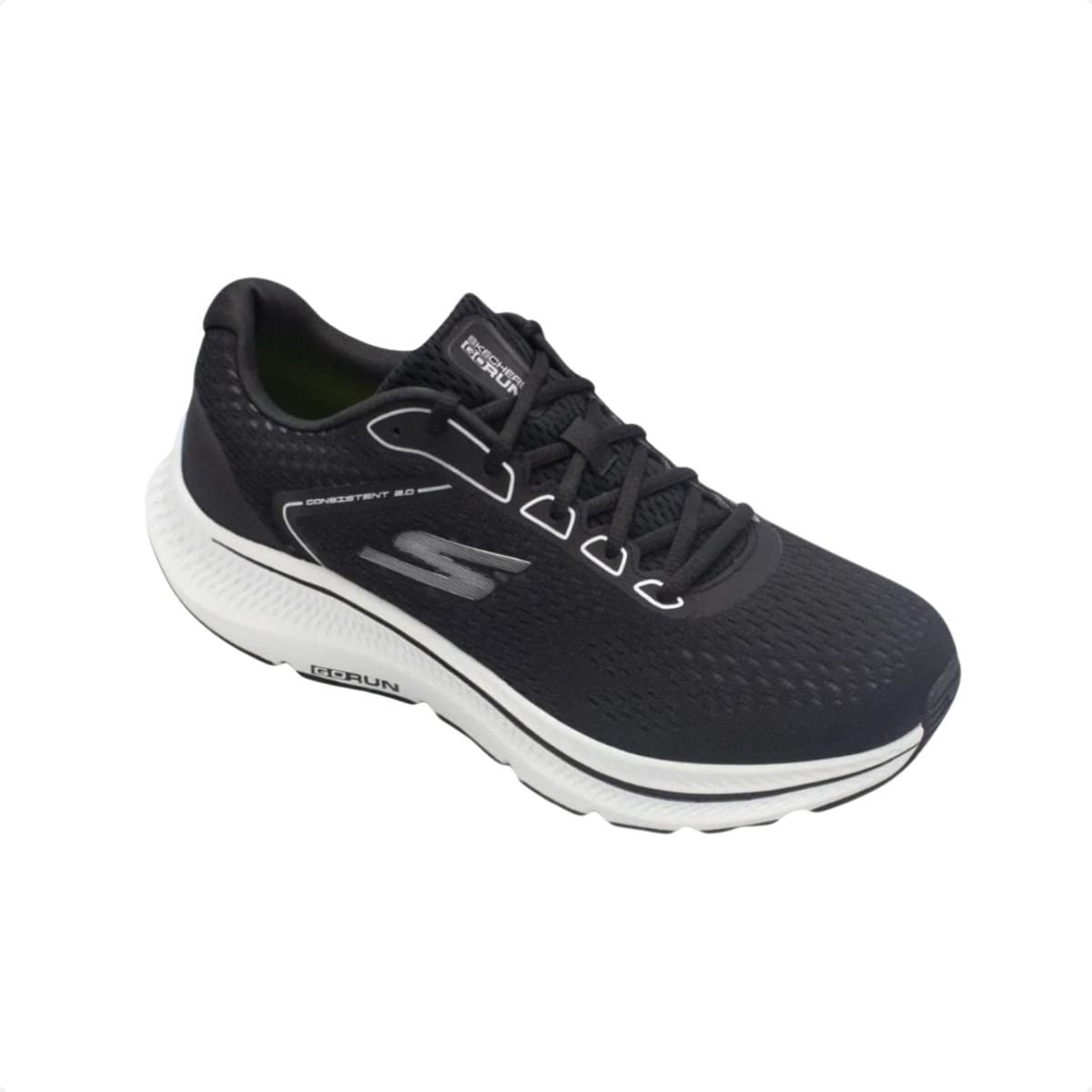 Tênis Running Masculino Skechers Go Run Consistent 2.0 Preto Preto 2
