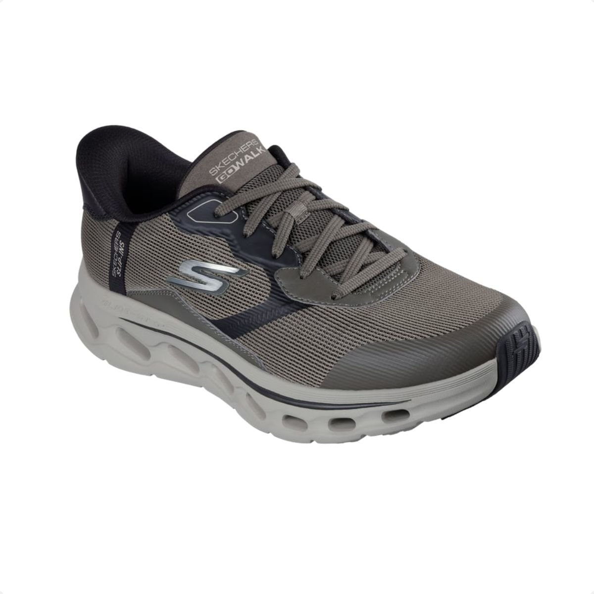 Tênis Running Masculino Skechers Go Walk Glide-Step 2.0 Marrom Marrom 2