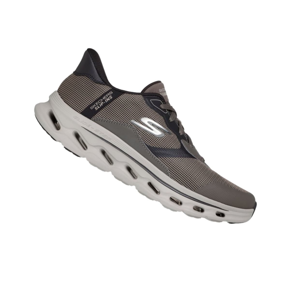 Tênis Running Masculino Skechers Go Walk Glide-Step 2.0 Marrom Marrom 7
