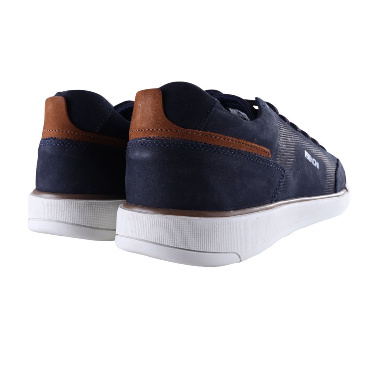 Sapatênis Masculino Em Nobuck Ferracini Azul Marinho Azul 5