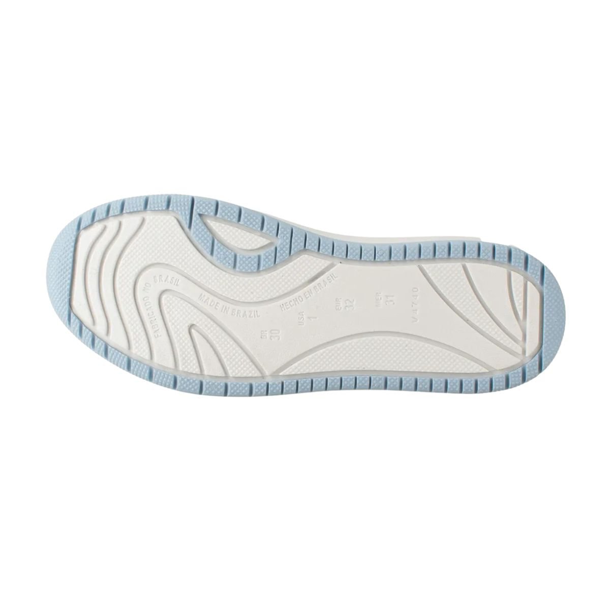 Tênis Casual Infantil Pink Cats Branco E Azul Branco 2
