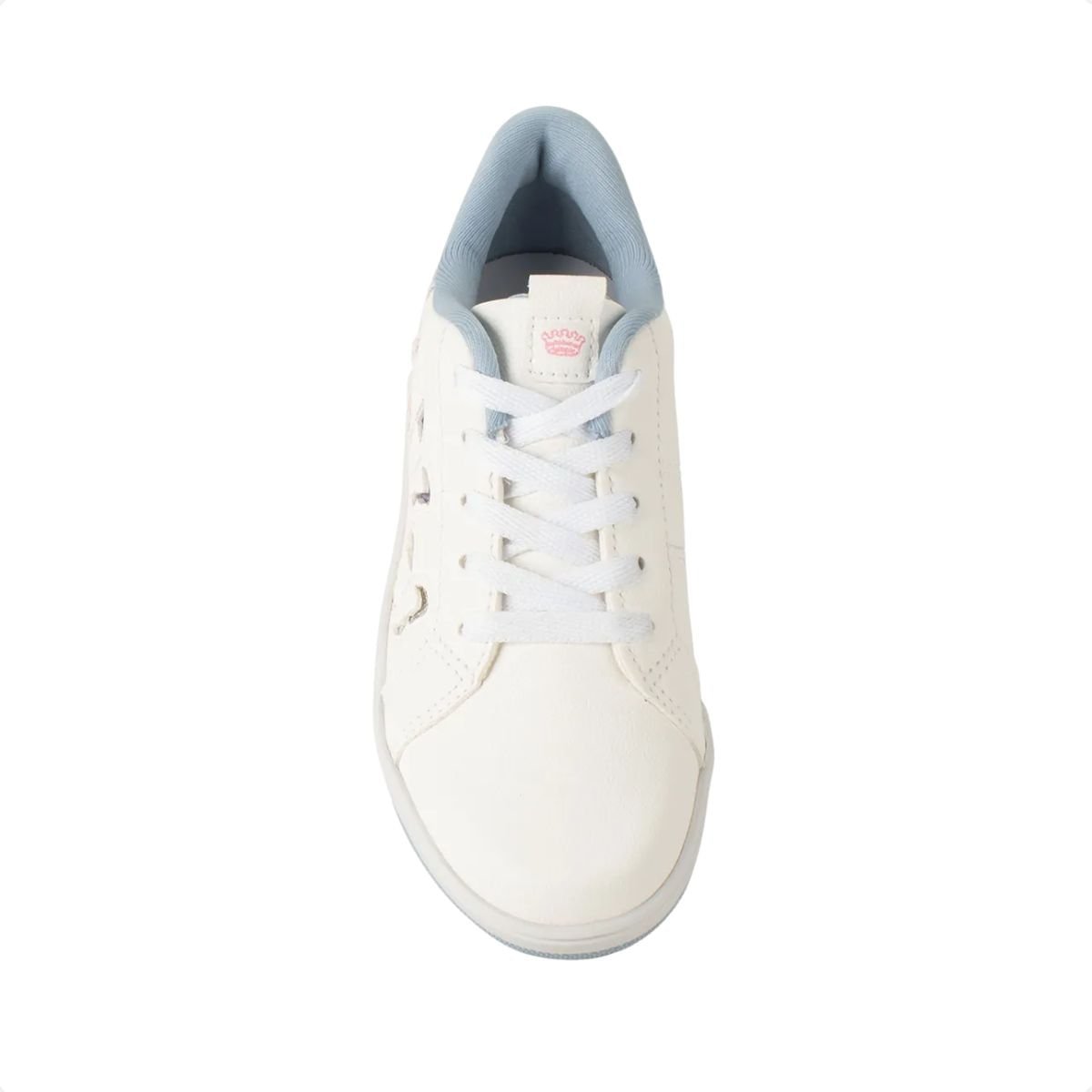 Tênis Casual Infantil Pink Cats Branco E Azul Branco 3