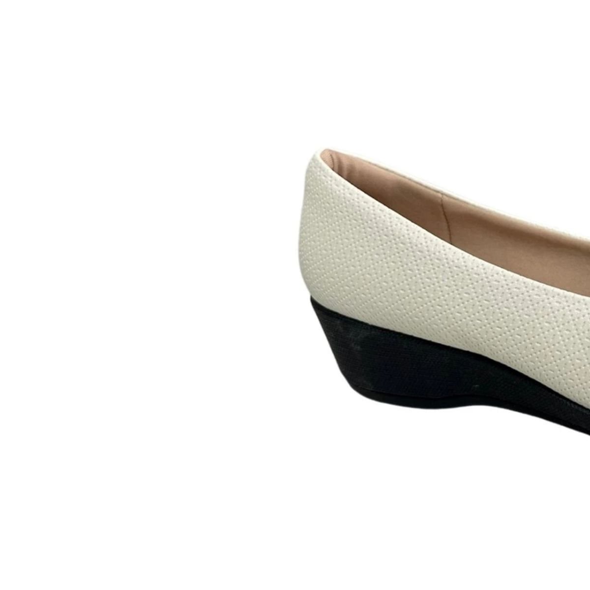 Sapato Feminino Anabela Piccadilly Branco Branco 7