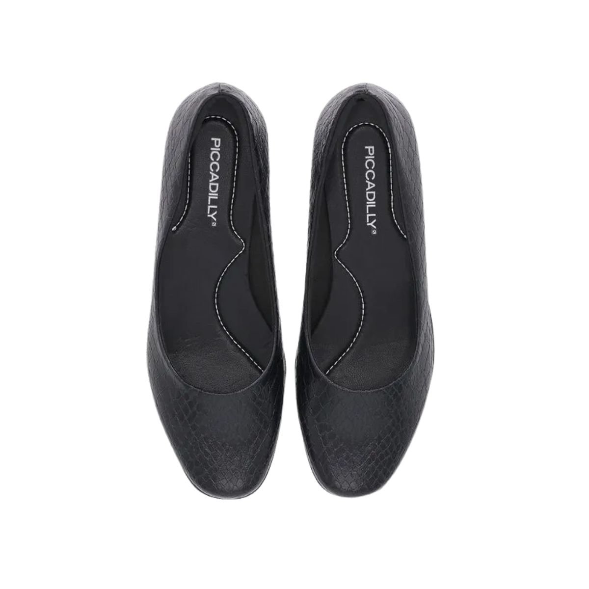 Sapato Feminino Anabela Ivone Piccadilly Preto Preto 4