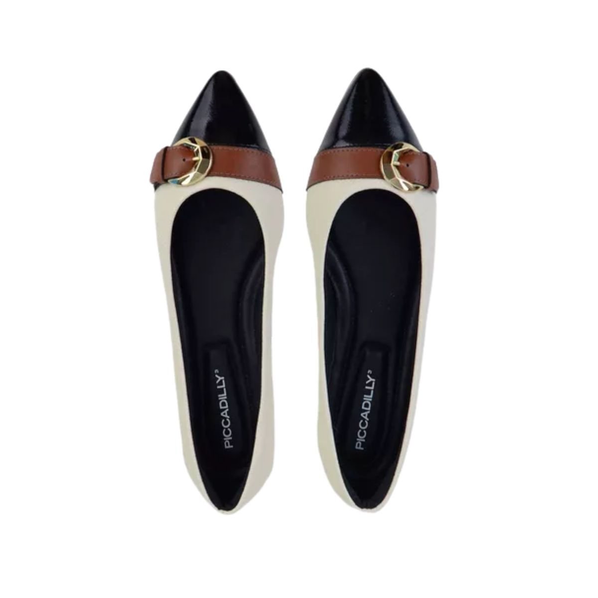 Sapatilha Fem Bico Fino Piccadilly  274107-8 Branco 4