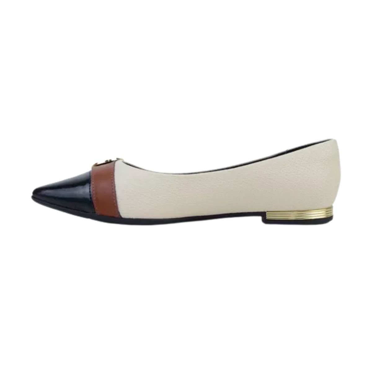 Sapatilha Fem Bico Fino Piccadilly  274107-8 Branco 5