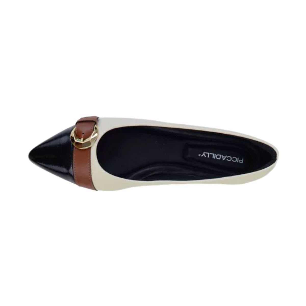Sapatilha Fem Bico Fino Piccadilly  274107-8 Branco 6
