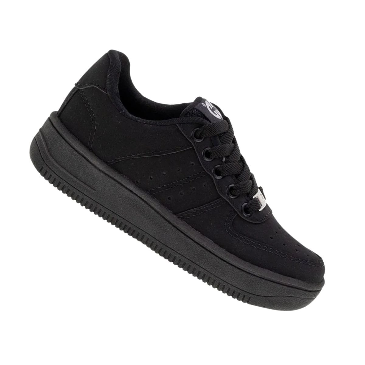 Tênis Street Masculino Ollie Kings Preto Preto 4