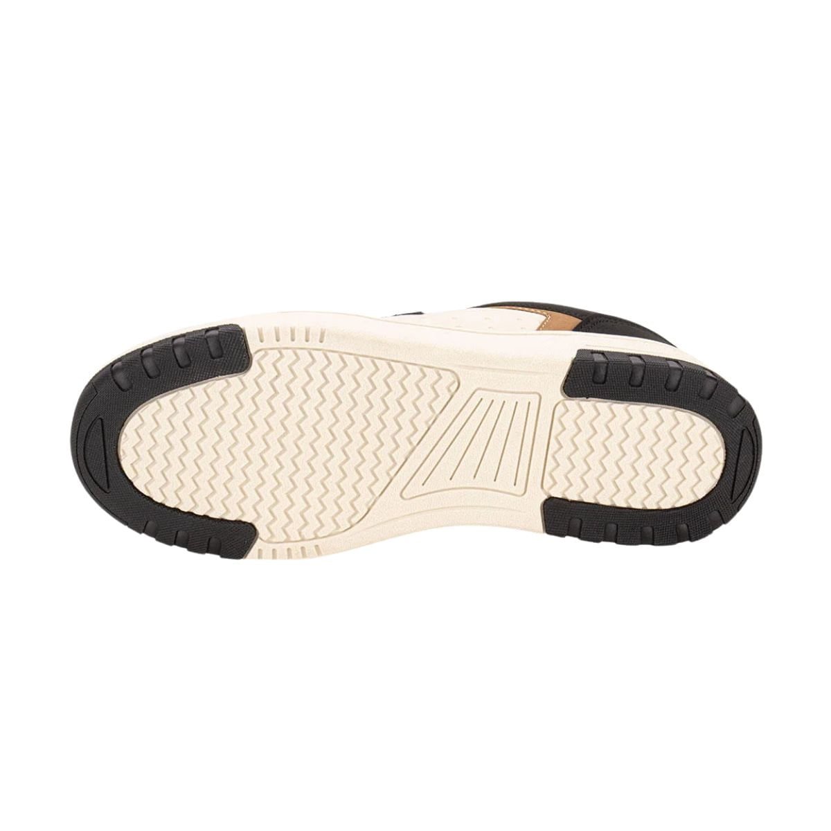 Tênis Street Masculino Ollie Volt Branco E Preto Preto 4