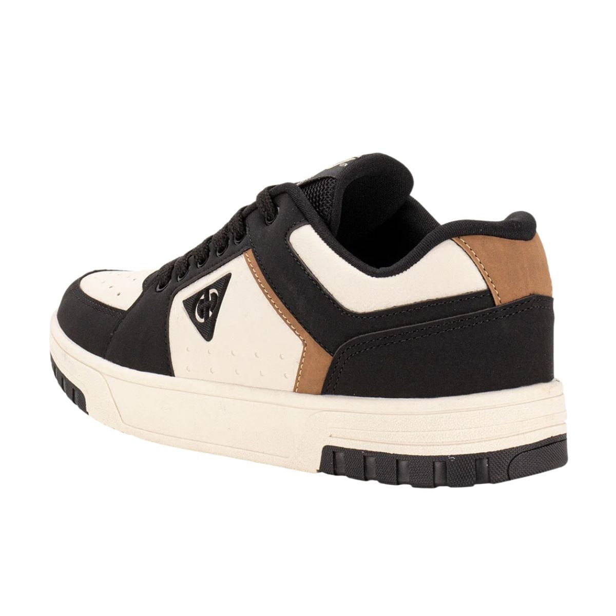 Tênis Street Masculino Ollie Volt Branco E Preto Preto 5