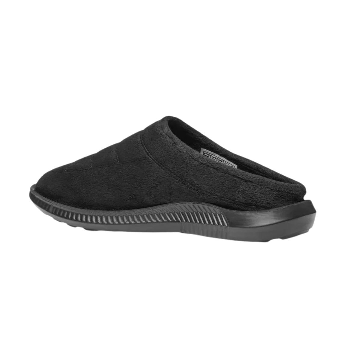 Pantufa Slip Masculina Aberto Pegada Preta Preto 5