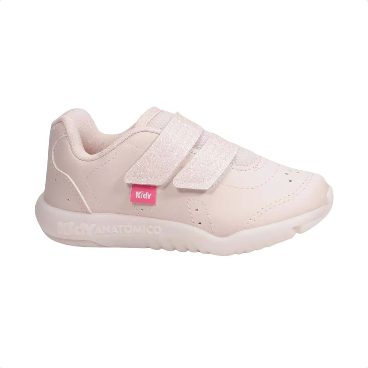Tênis Running Infantil Kidy Flex Light Rosa