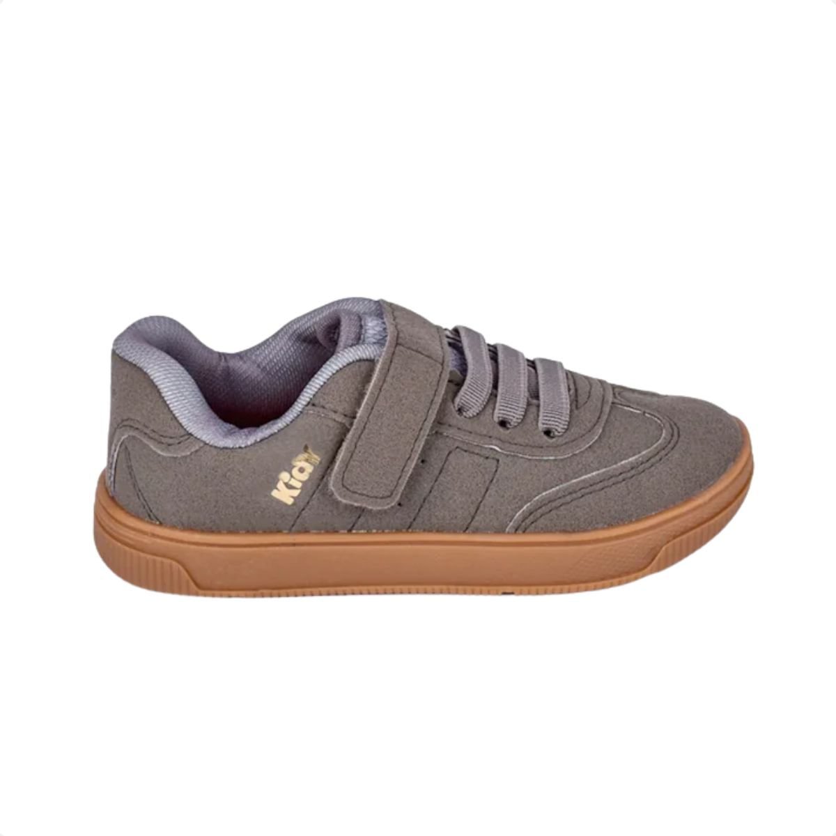 Tênis Casual Infantil Kidy Astral Chumbo