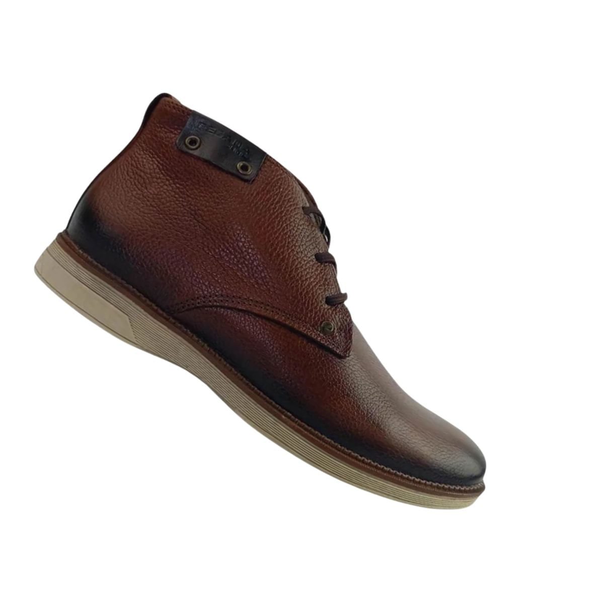 Bota Masculina Social Pegada Dubai Pull Up Marrom Pinhão 6