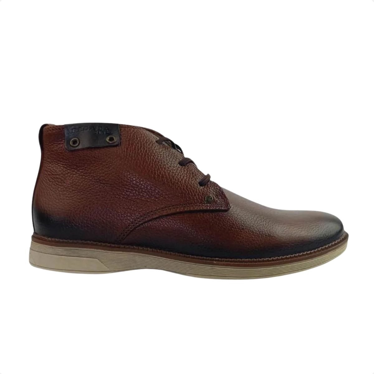 Bota Masculina Social Pegada Dubai Pull Up Marrom Marrom 1