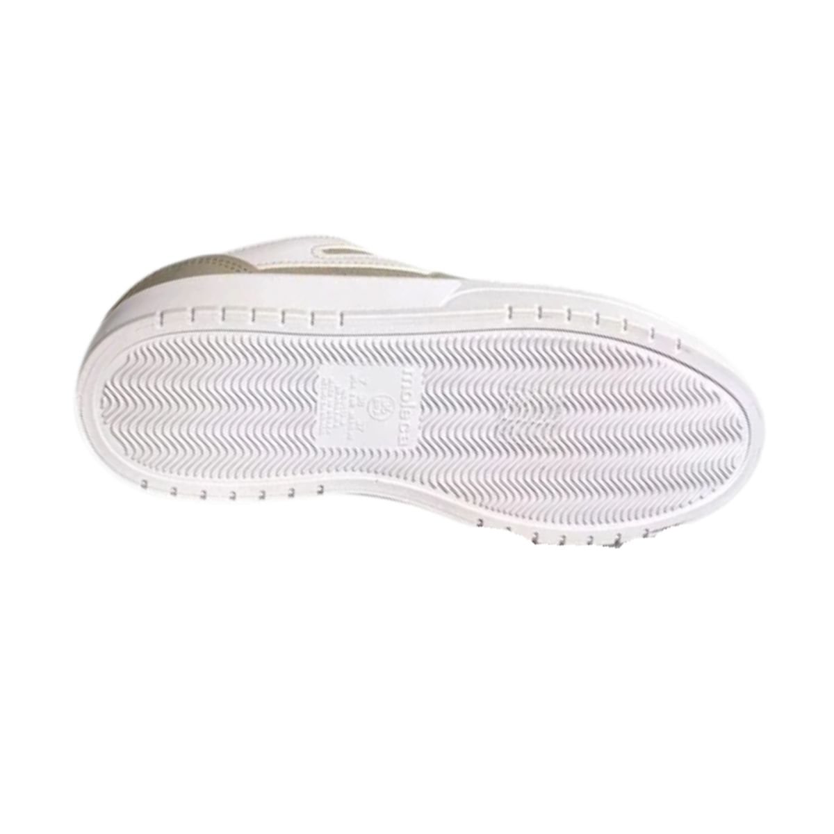 Tênis Moda Casual Feminino Moleca Cinza Cinza/Branco 5