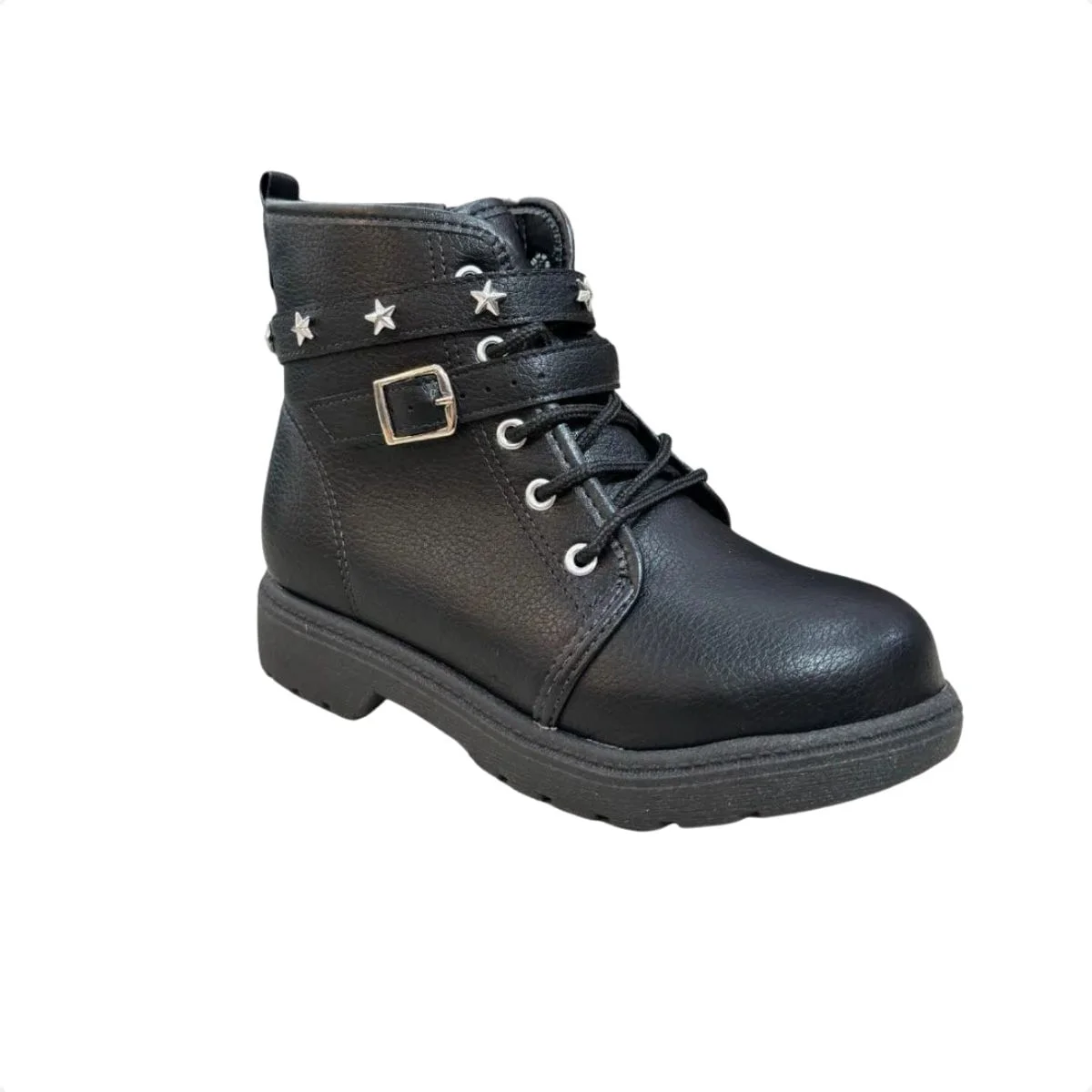 Bota Infantil Coturno Molekinha Preto Preto 2