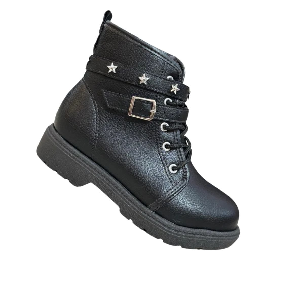 Bota Infantil Coturno Molekinha Preto Preto 6