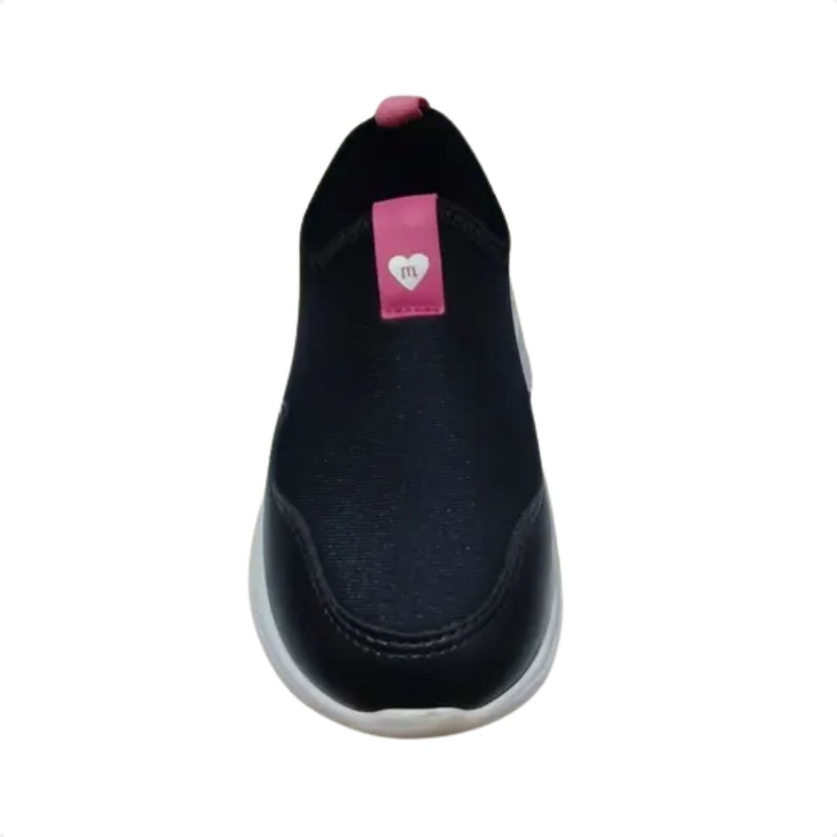 Tênis Running Infantil Molekinha Slip On Preto Preto 2