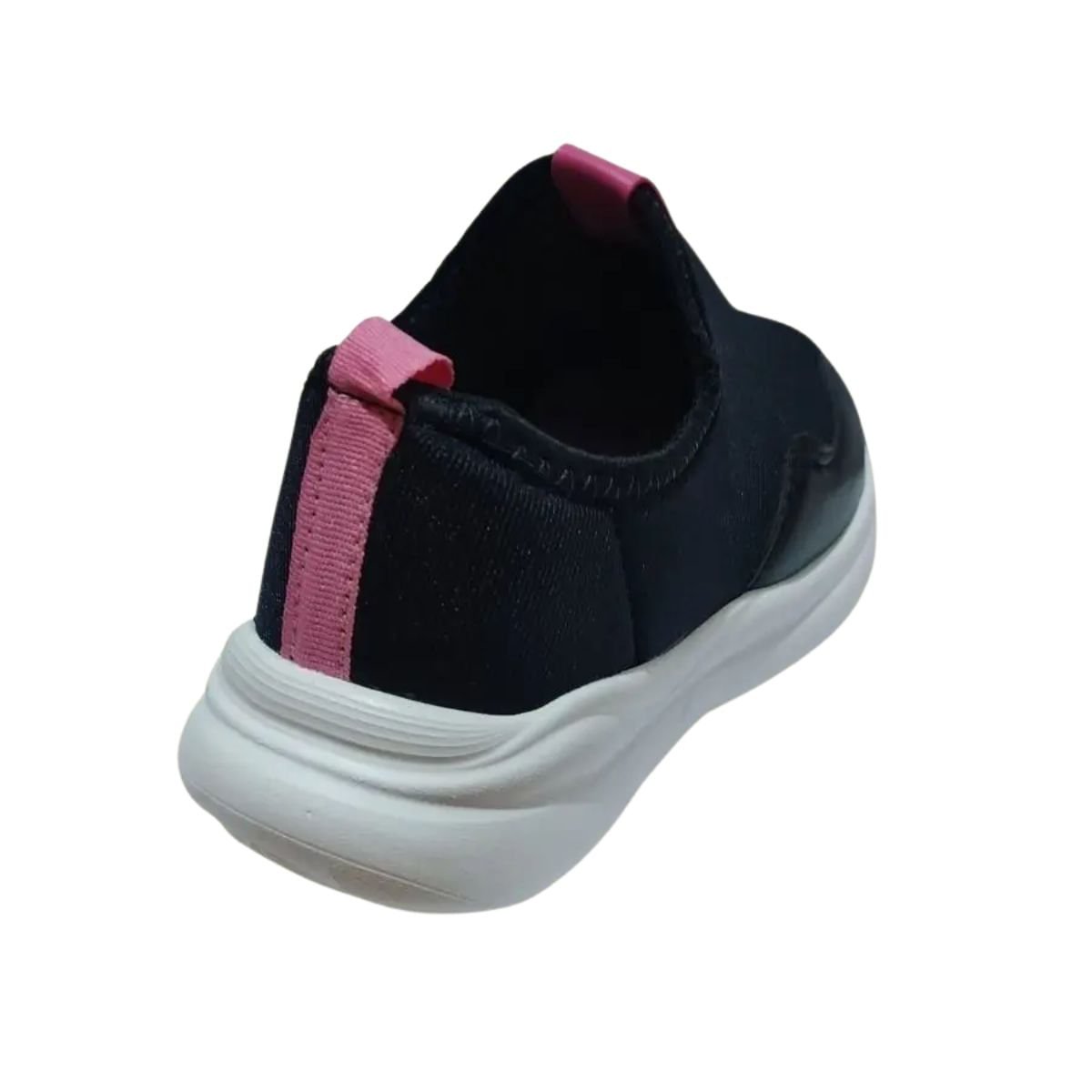 Tênis Running Infantil Molekinha Slip On Preto Preto 4