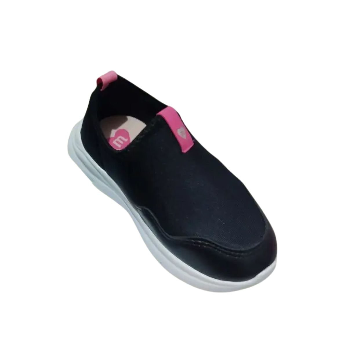 Tênis Running Infantil Molekinha Slip On Preto Preto 6