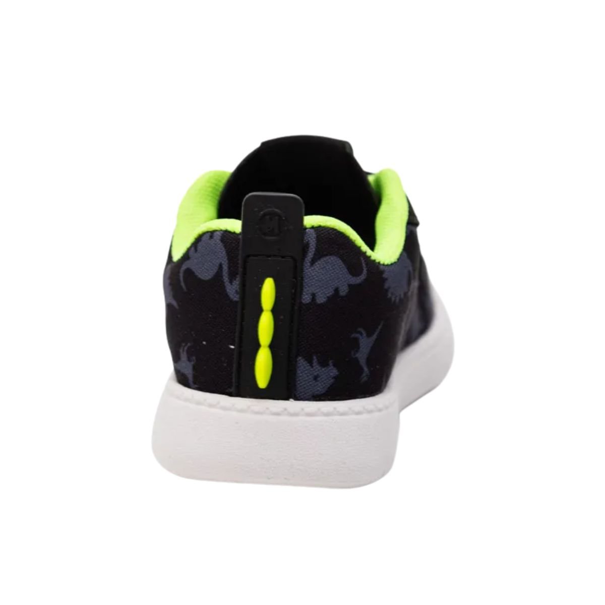Tênis Running Infantil Molekinho Preto E Verde Preto 4
