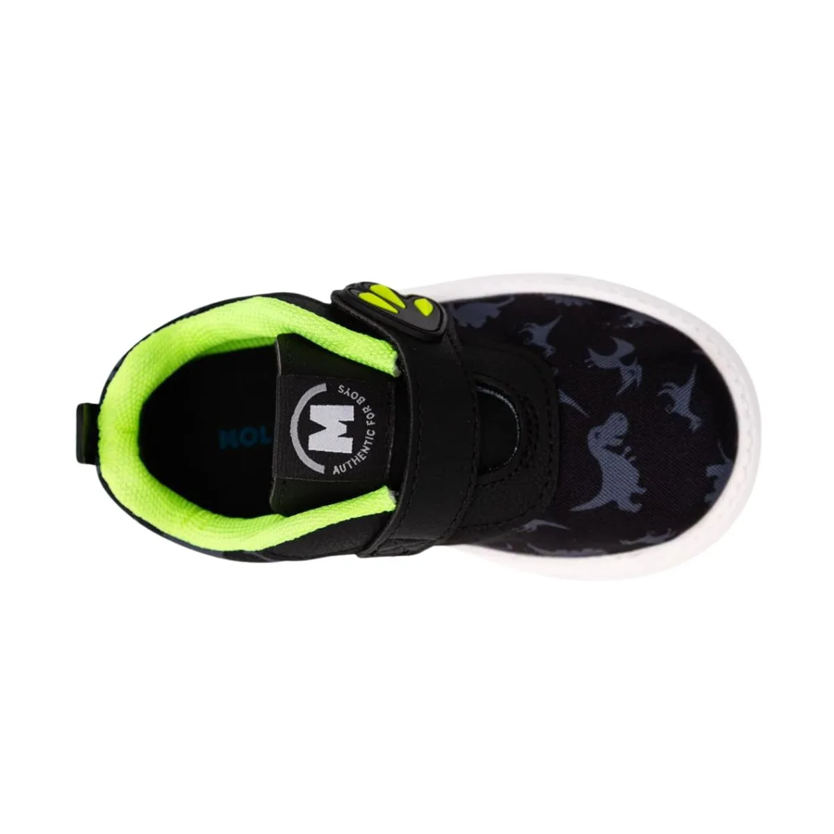 Tênis Running Infantil Molekinho Preto E Verde Preto 5