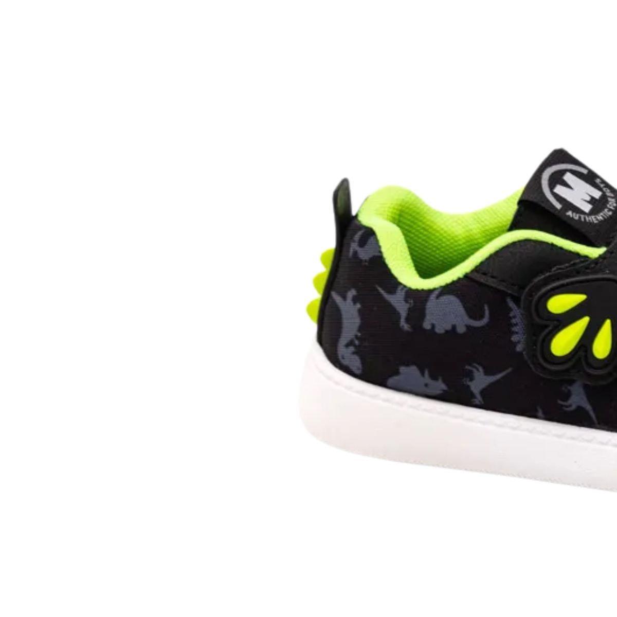 Tênis Running Infantil Molekinho Preto E Verde Preto 7