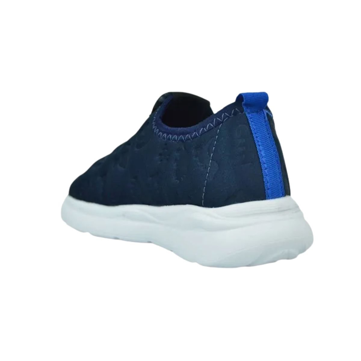 Tênis Running Infantil Molekinho Slip On Azul Azul 4