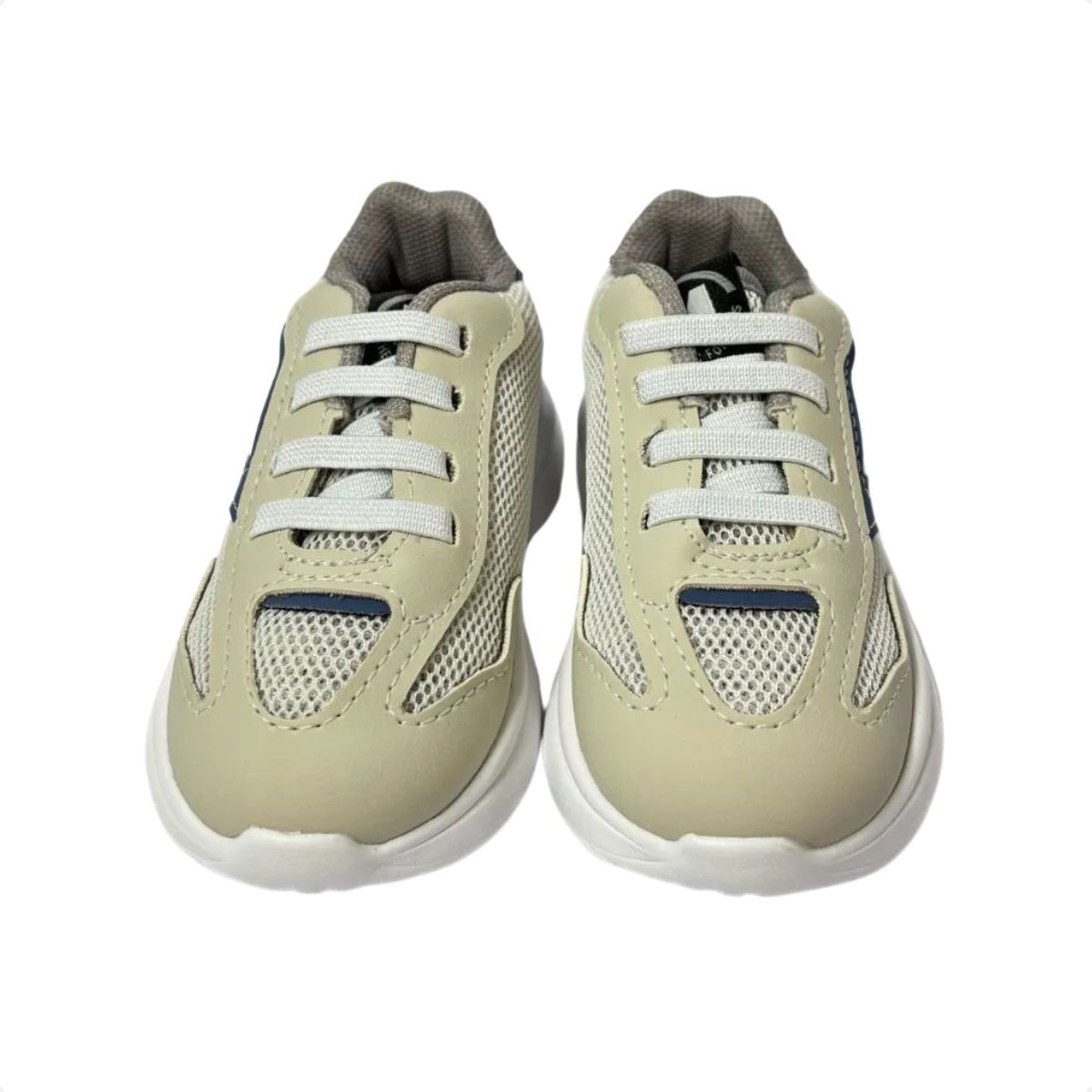 Tenis Running Infantil Molekinho Off White Bege 3