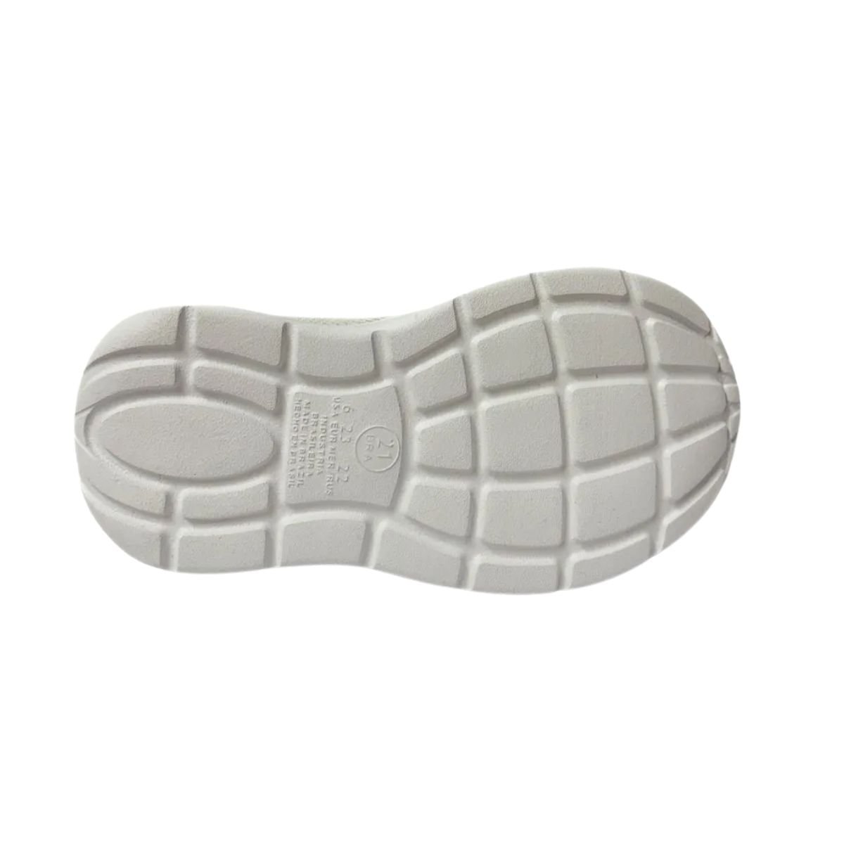 Tenis Running Infantil Molekinho Off White Bege 4
