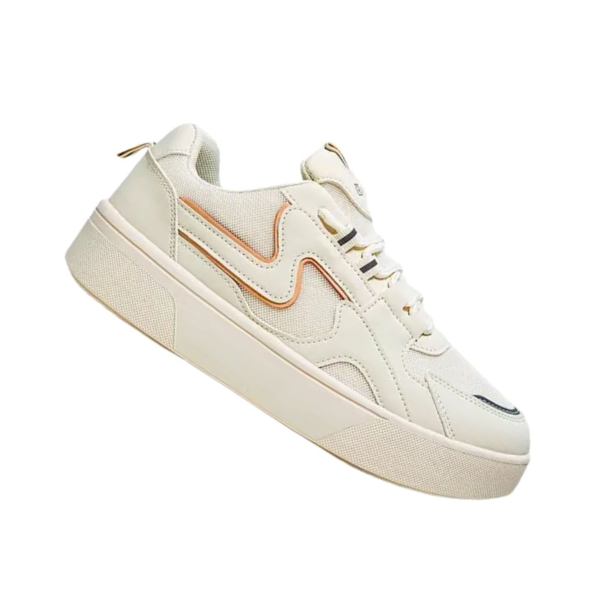 Tênis Moda Feminino Casual Ramarim Off White Branco 7