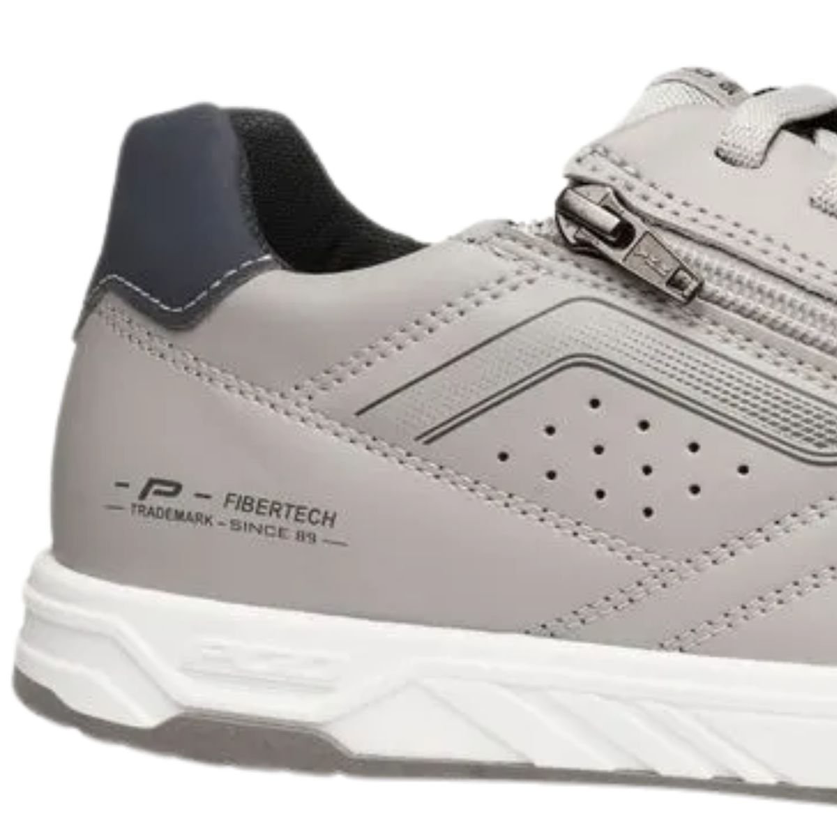 Sapatênis Masculino Pegada Prata Cinza 6