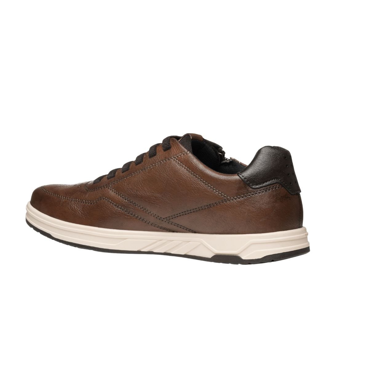 Sapatenis Masculino Pegada  Marrom Marrom 4