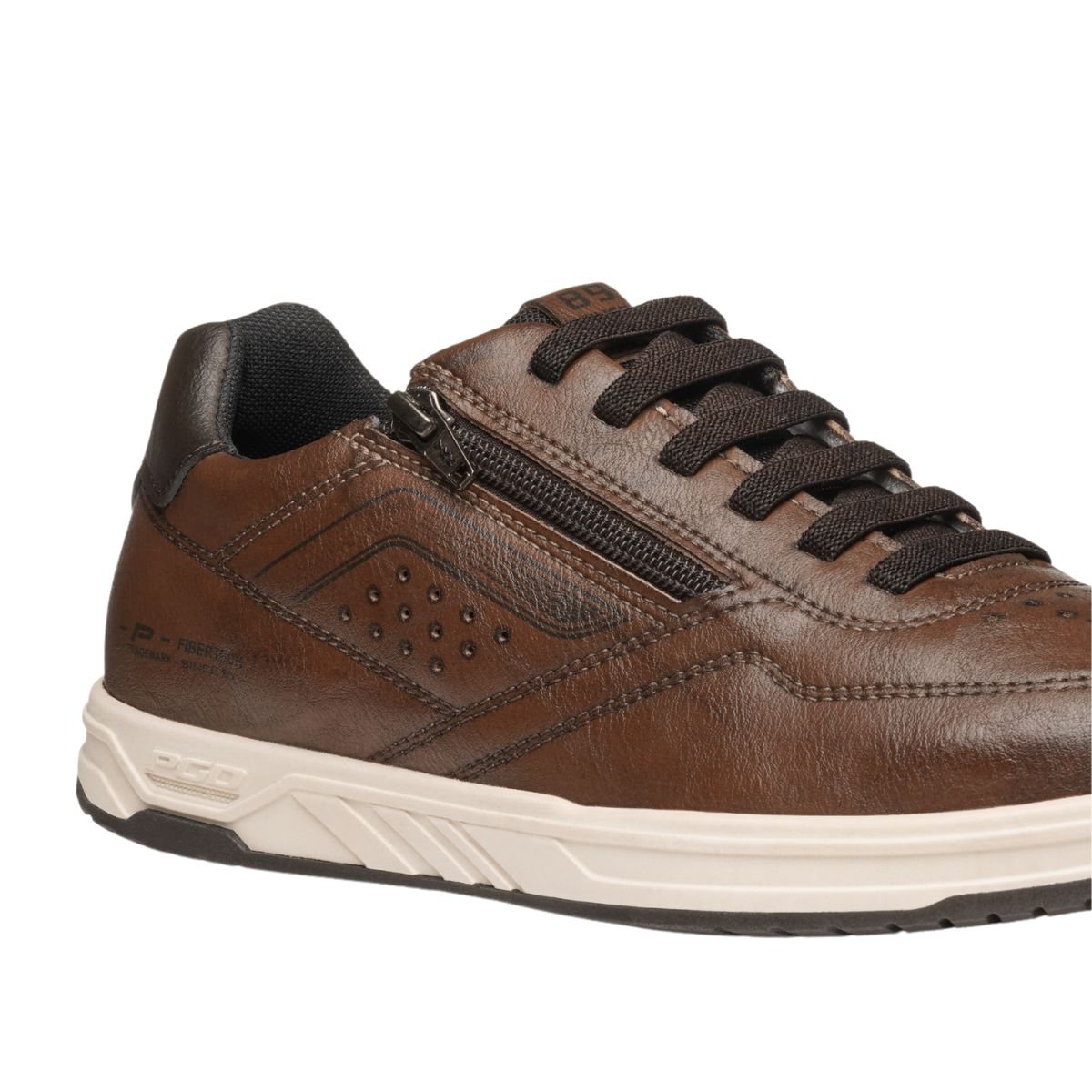 Sapatenis Masculino Pegada  Marrom Marrom 7