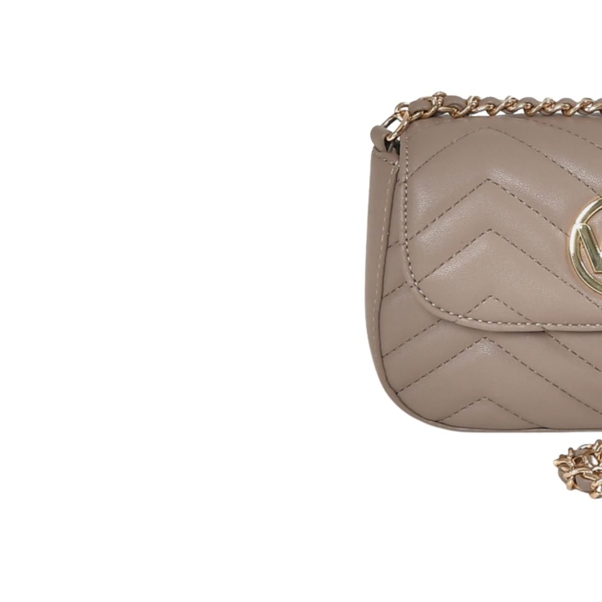 Bolsa Feminina Transversal Via Marte Bege Bege 7