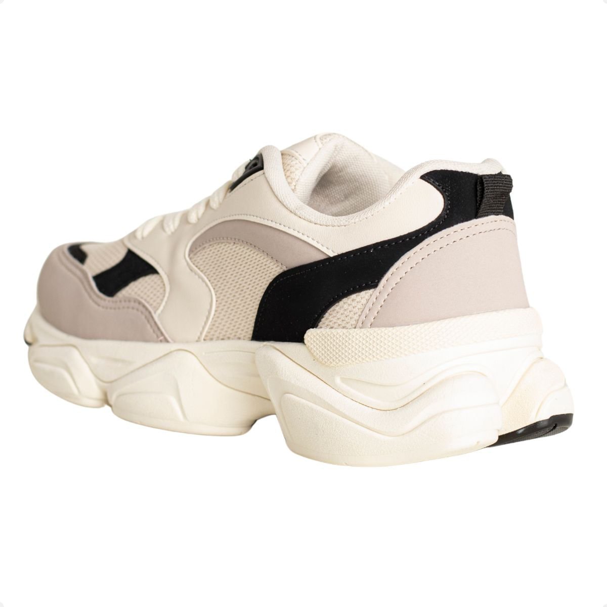 Tênis Jump Chuncky Preto E Marrom Preto/Marrom 5