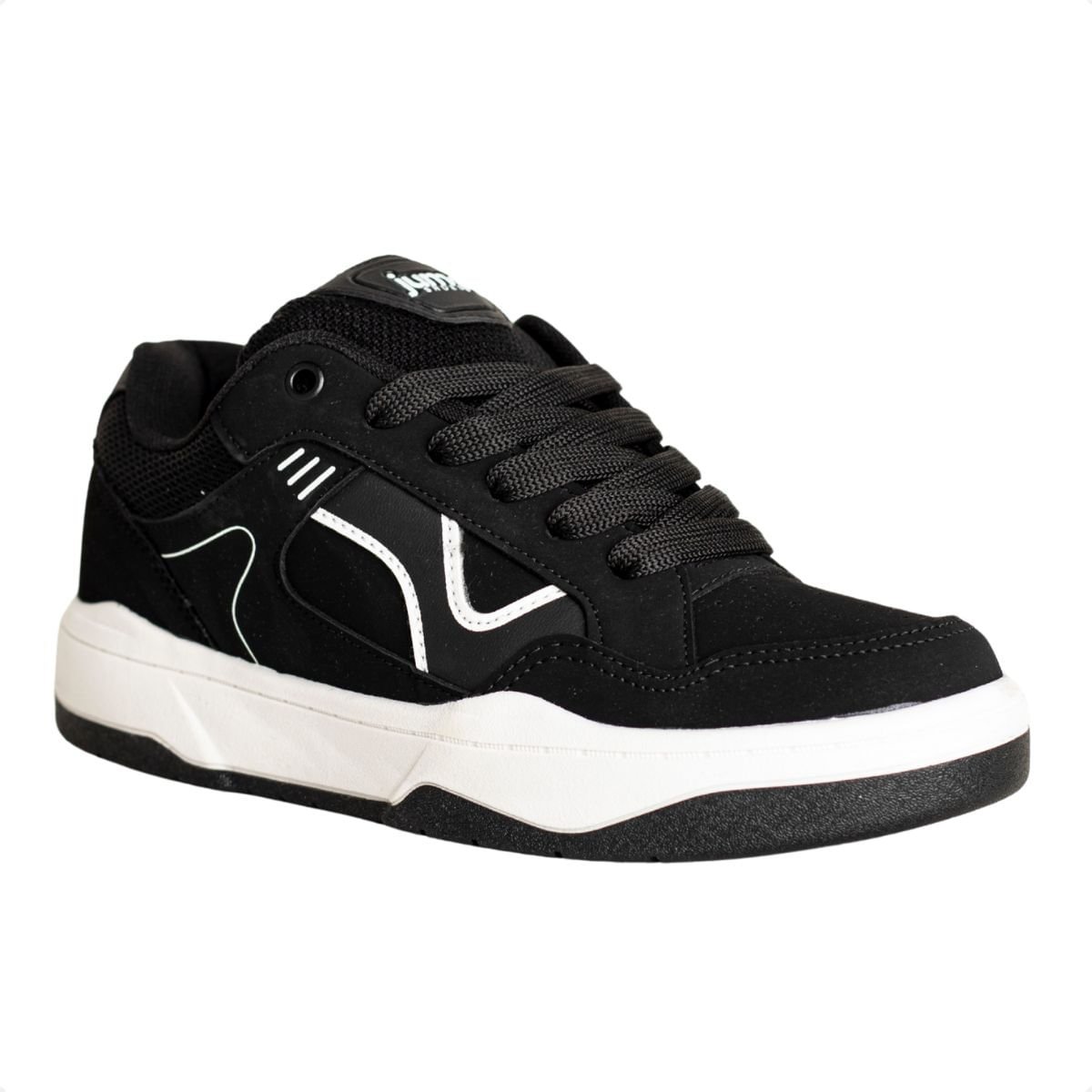 Tênis Jump Sidewave Preto E Branco Preto/Branco 2