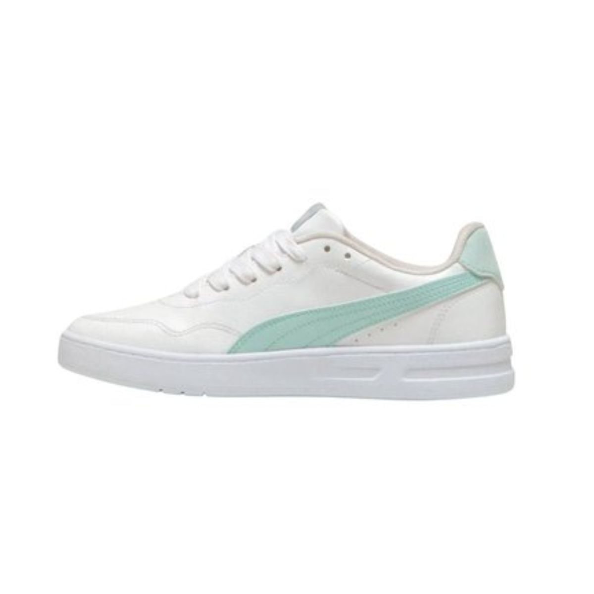 Tênis Casual Feminino Puma Court Lally Bdp Branco Branco 4